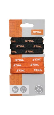 Boot laces Set of 2 STIHL Black